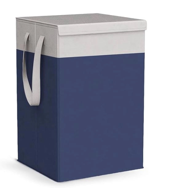 Foldable Canvas Laundry Storage Bag with Handles