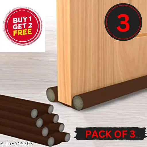 Door Draft Stopper Pack of 3