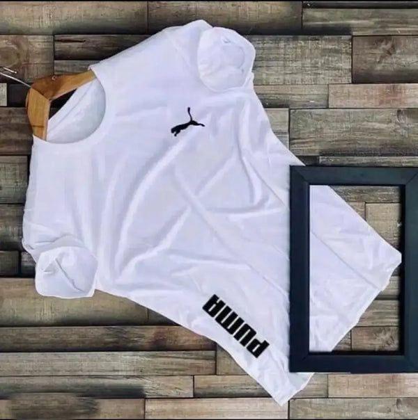 White Regular-Fit T-Shirt for Men