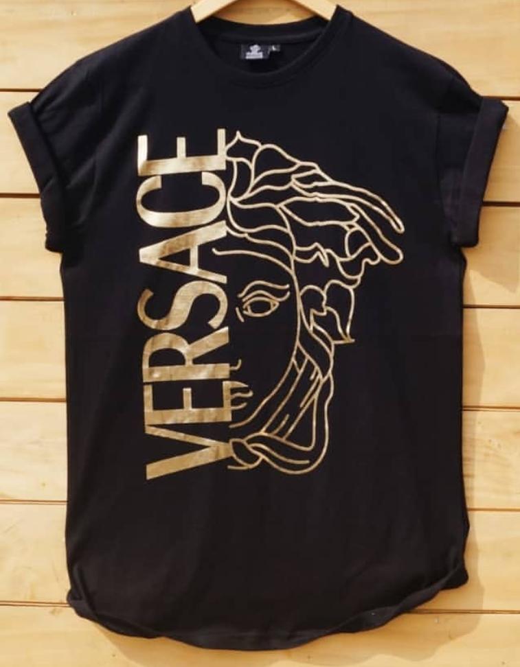 Black Regular-Fit T-Shirt for Men