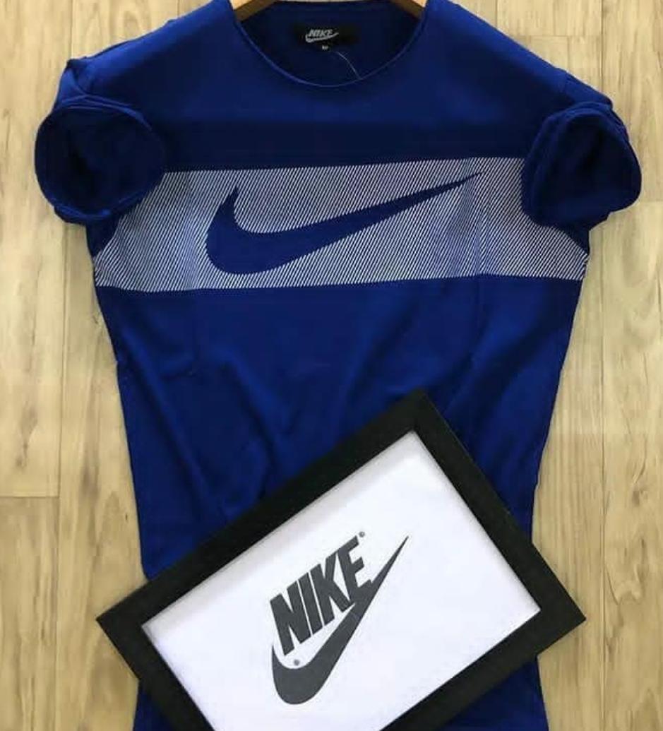 Blue Regular-Fit T-Shirt for Men