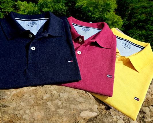 Men's Polo Neck T-Shirt Pack of 3