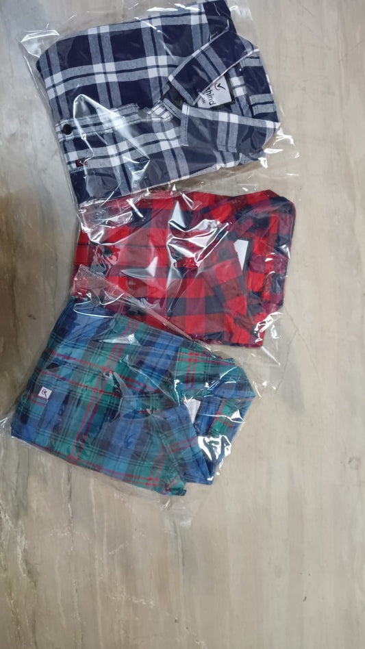 Men's Multicolor Shirt Pack of 3