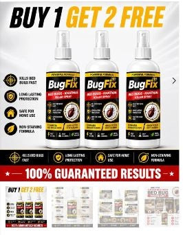 Bed Bug Killer Spray 100ml Pack of 3