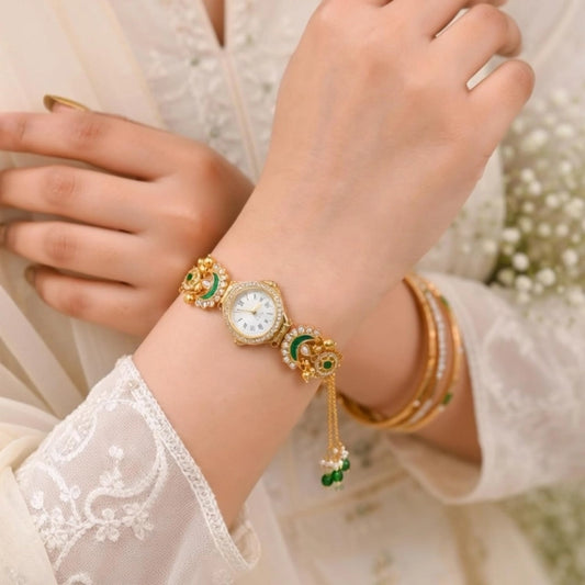 Women's Boho Vintage Tassel Bracelet Watch