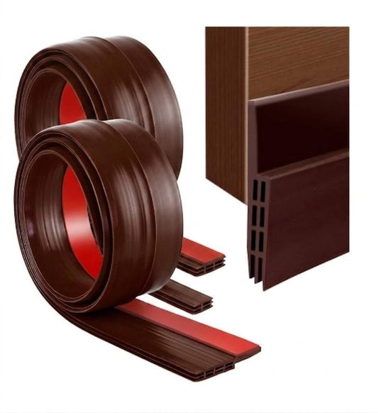 Silicone Door Seal Strip Pack of 2