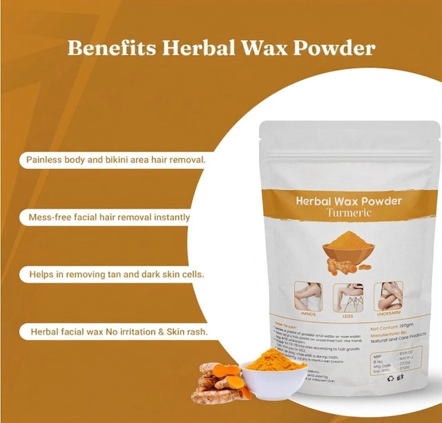 Turmeric Wax Powder (Pack of 3)