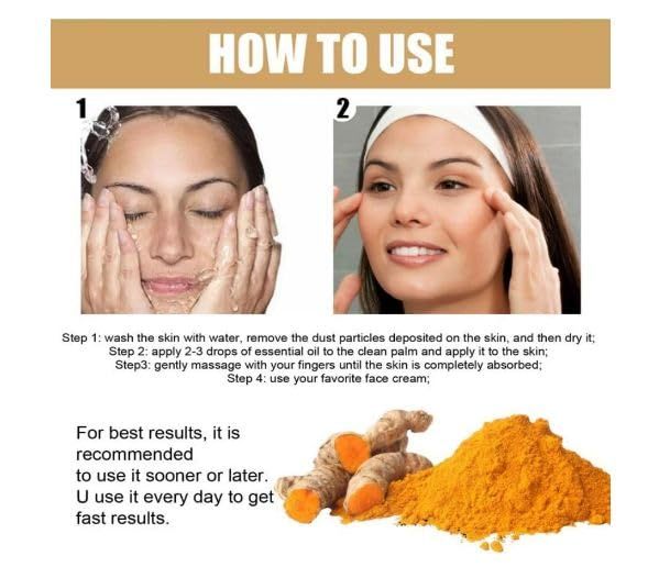 Turmeric Face Serum Oil Pack of 2