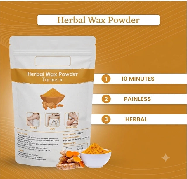 Turmeric Wax Powder (Pack of 3)