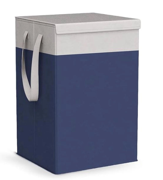 Foldable Canvas Laundry Storage Bag with Handles