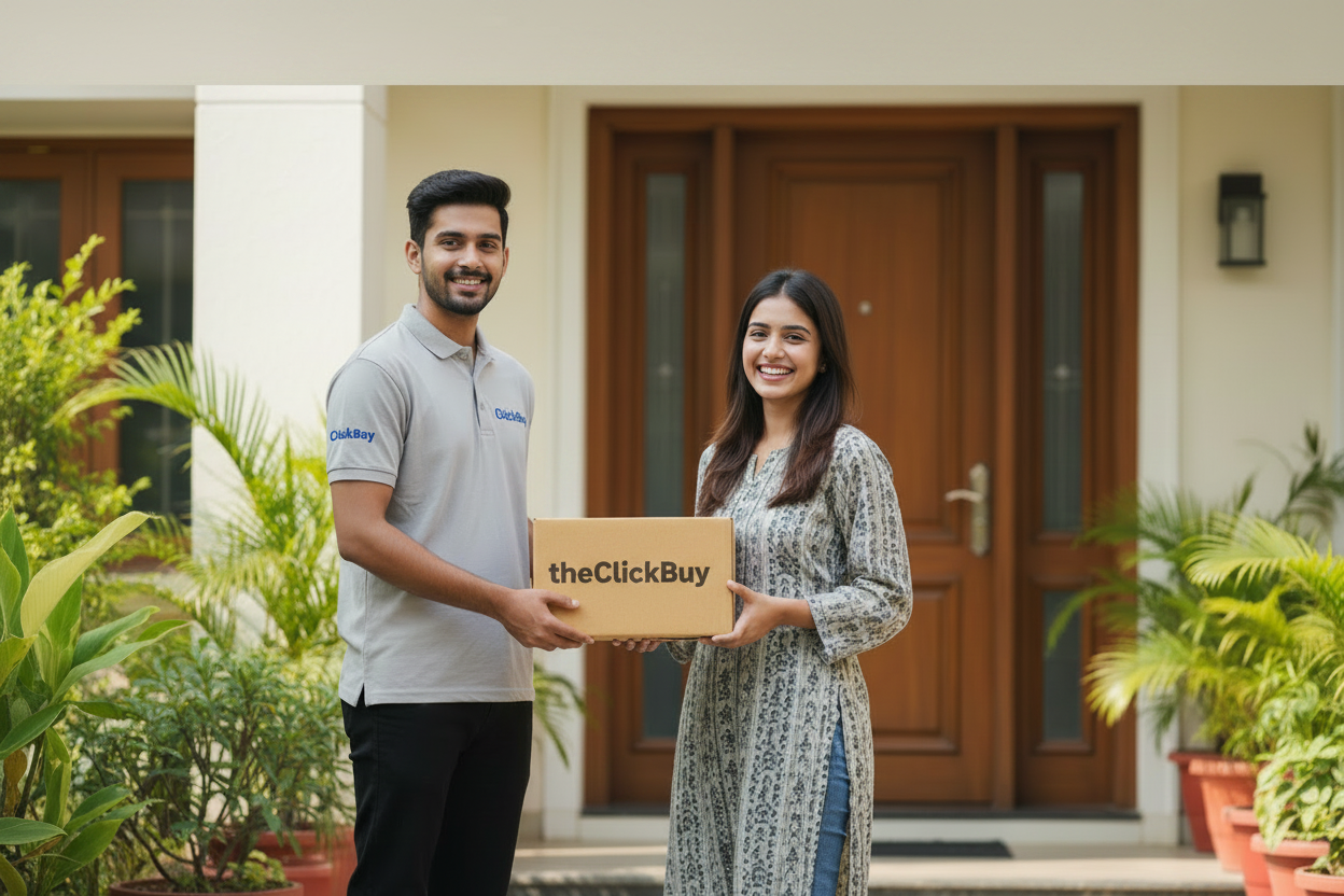theClickBuy Thank You Banner - Khaki Box